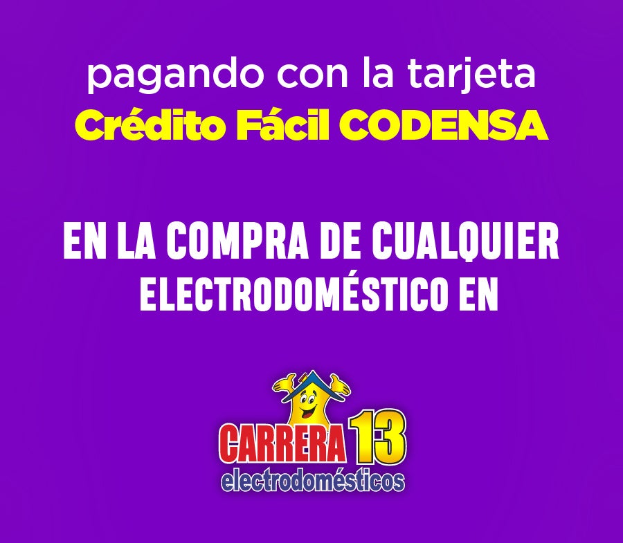 Cr&eacute;dito f&acute;cil codensa